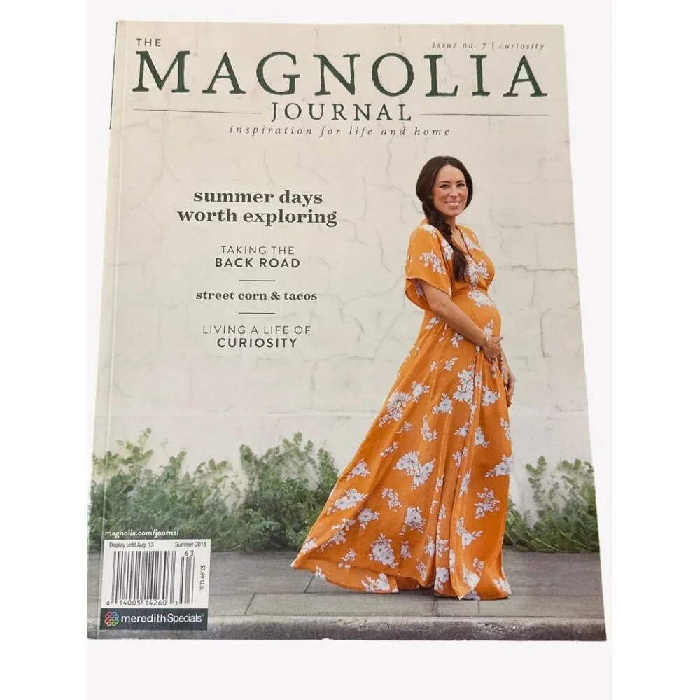 The Magnolia Journal Lot Of 3 Early Magazines Issues 5, 7‎ & 8 Joanna Gaines